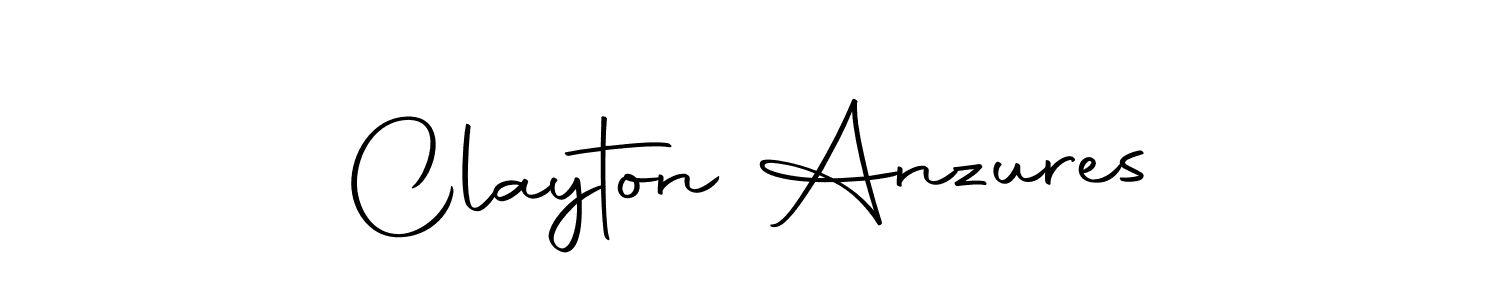 Also we have Clayton Anzures name is the best signature style. Create professional handwritten signature collection using Autography-DOLnW autograph style. Clayton Anzures signature style 10 images and pictures png