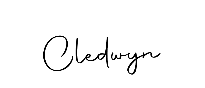 The best way (Autography-DOLnW) to make a short signature is to pick only two or three words in your name. The name Cledwyn include a total of six letters. For converting this name. Cledwyn signature style 10 images and pictures png