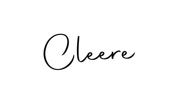 Create a beautiful signature design for name Cleere. With this signature (Autography-DOLnW) fonts, you can make a handwritten signature for free. Cleere signature style 10 images and pictures png