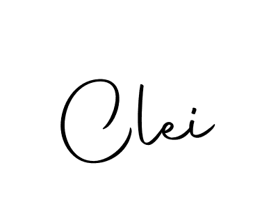 How to make Clei signature? Autography-DOLnW is a professional autograph style. Create handwritten signature for Clei name. Clei signature style 10 images and pictures png