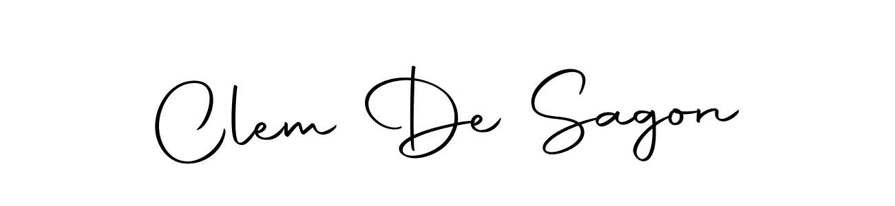 It looks lik you need a new signature style for name Clem De Sagon. Design unique handwritten (Autography-DOLnW) signature with our free signature maker in just a few clicks. Clem De Sagon signature style 10 images and pictures png