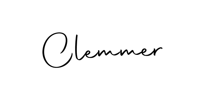 You should practise on your own different ways (Autography-DOLnW) to write your name (Clemmer) in signature. don't let someone else do it for you. Clemmer signature style 10 images and pictures png