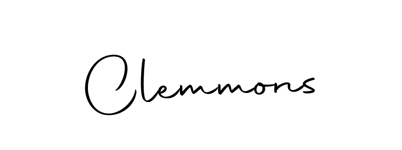 How to make Clemmons signature? Autography-DOLnW is a professional autograph style. Create handwritten signature for Clemmons name. Clemmons signature style 10 images and pictures png