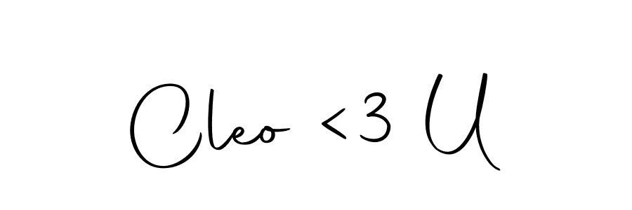 Once you've used our free online signature maker to create your best signature Autography-DOLnW style, it's time to enjoy all of the benefits that Cleo <3 U name signing documents. Cleo <3 U signature style 10 images and pictures png