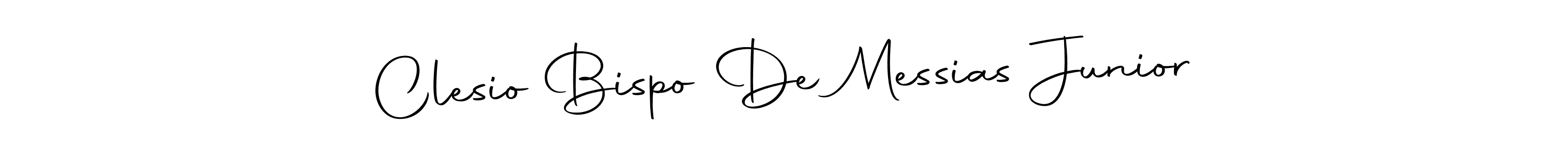 Once you've used our free online signature maker to create your best signature Autography-DOLnW style, it's time to enjoy all of the benefits that Clesio Bispo De Messias Junior name signing documents. Clesio Bispo De Messias Junior signature style 10 images and pictures png