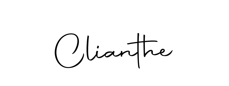 Also we have Clianthe name is the best signature style. Create professional handwritten signature collection using Autography-DOLnW autograph style. Clianthe signature style 10 images and pictures png