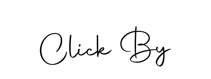 Use a signature maker to create a handwritten signature online. With this signature software, you can design (Autography-DOLnW) your own signature for name Click By. Click By signature style 10 images and pictures png