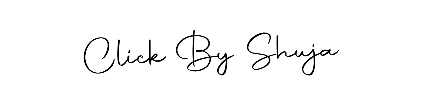 Use a signature maker to create a handwritten signature online. With this signature software, you can design (Autography-DOLnW) your own signature for name Click By Shuja. Click By Shuja signature style 10 images and pictures png