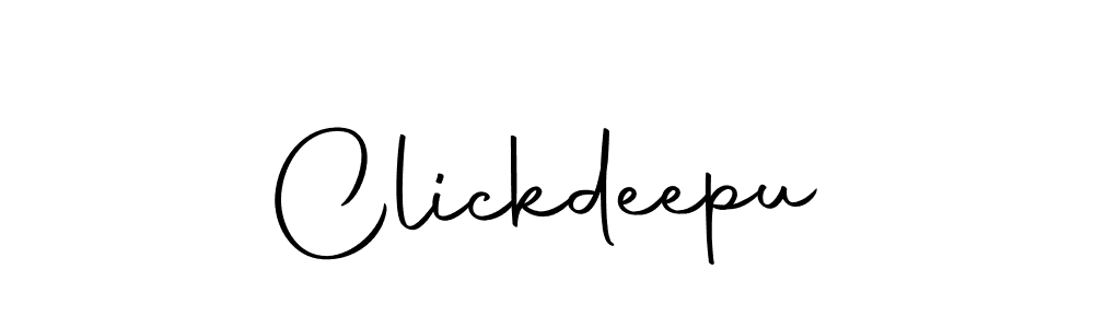You can use this online signature creator to create a handwritten signature for the name Clickdeepu. This is the best online autograph maker. Clickdeepu signature style 10 images and pictures png