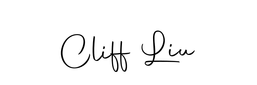 How to make Cliff Liu signature? Autography-DOLnW is a professional autograph style. Create handwritten signature for Cliff Liu name. Cliff Liu signature style 10 images and pictures png