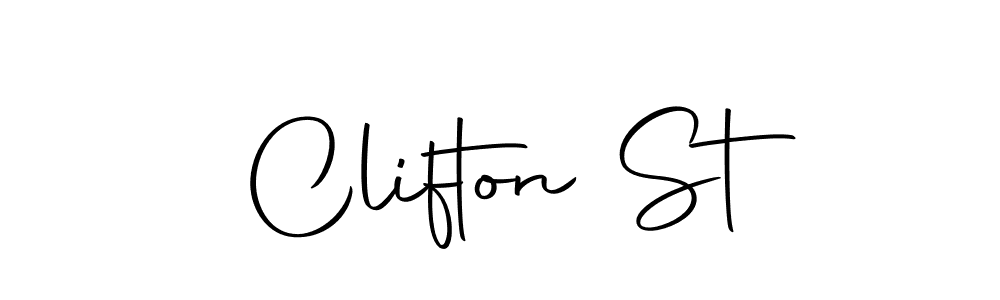 Clifton St stylish signature style. Best Handwritten Sign (Autography-DOLnW) for my name. Handwritten Signature Collection Ideas for my name Clifton St. Clifton St signature style 10 images and pictures png