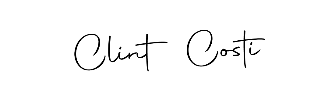 Use a signature maker to create a handwritten signature online. With this signature software, you can design (Autography-DOLnW) your own signature for name Clint Costi. Clint Costi signature style 10 images and pictures png