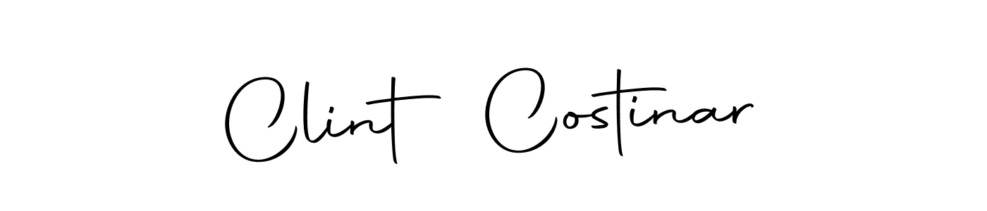 You should practise on your own different ways (Autography-DOLnW) to write your name (Clint Costinar) in signature. don't let someone else do it for you. Clint Costinar signature style 10 images and pictures png