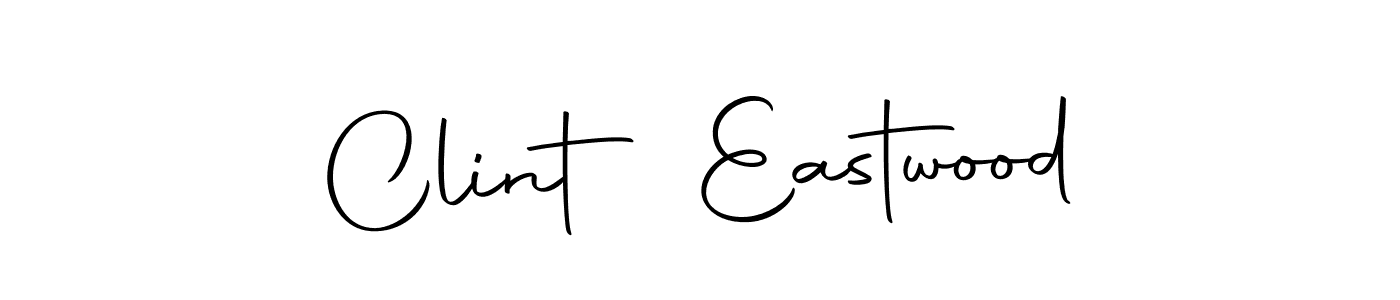 Design your own signature with our free online signature maker. With this signature software, you can create a handwritten (Autography-DOLnW) signature for name Clint Eastwood. Clint Eastwood signature style 10 images and pictures png