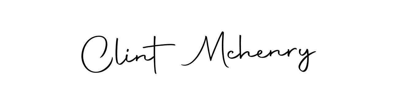 Clint Mchenry stylish signature style. Best Handwritten Sign (Autography-DOLnW) for my name. Handwritten Signature Collection Ideas for my name Clint Mchenry. Clint Mchenry signature style 10 images and pictures png