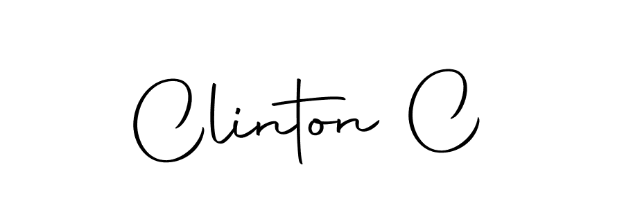 if you are searching for the best signature style for your name Clinton C. so please give up your signature search. here we have designed multiple signature styles  using Autography-DOLnW. Clinton C signature style 10 images and pictures png