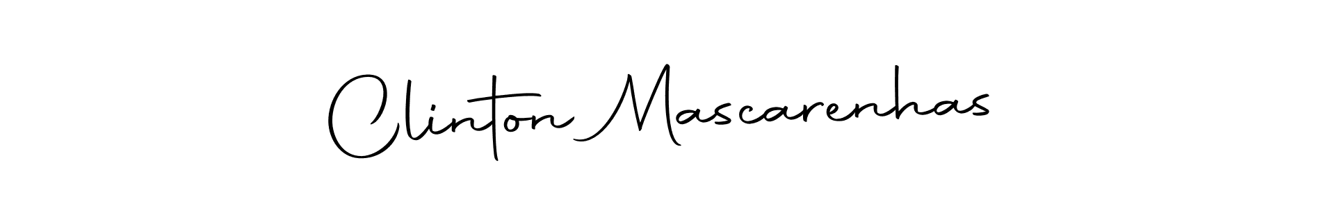 Clinton Mascarenhas stylish signature style. Best Handwritten Sign (Autography-DOLnW) for my name. Handwritten Signature Collection Ideas for my name Clinton Mascarenhas. Clinton Mascarenhas signature style 10 images and pictures png