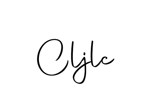 Create a beautiful signature design for name Cljlc. With this signature (Autography-DOLnW) fonts, you can make a handwritten signature for free. Cljlc signature style 10 images and pictures png