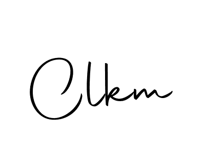 You should practise on your own different ways (Autography-DOLnW) to write your name (Clkm) in signature. don't let someone else do it for you. Clkm signature style 10 images and pictures png