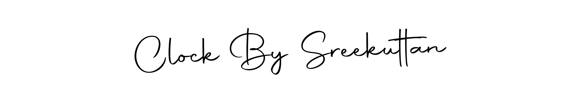 Similarly Autography-DOLnW is the best handwritten signature design. Signature creator online .You can use it as an online autograph creator for name Clock By Sreekuttan. Clock By Sreekuttan signature style 10 images and pictures png