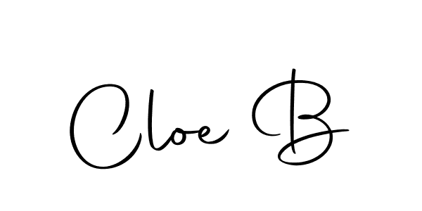 It looks lik you need a new signature style for name Cloe B. Design unique handwritten (Autography-DOLnW) signature with our free signature maker in just a few clicks. Cloe B signature style 10 images and pictures png