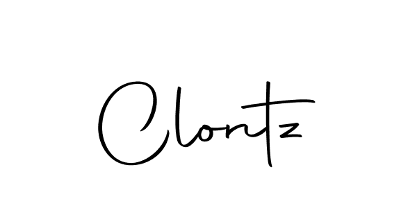 Similarly Autography-DOLnW is the best handwritten signature design. Signature creator online .You can use it as an online autograph creator for name Clontz. Clontz signature style 10 images and pictures png