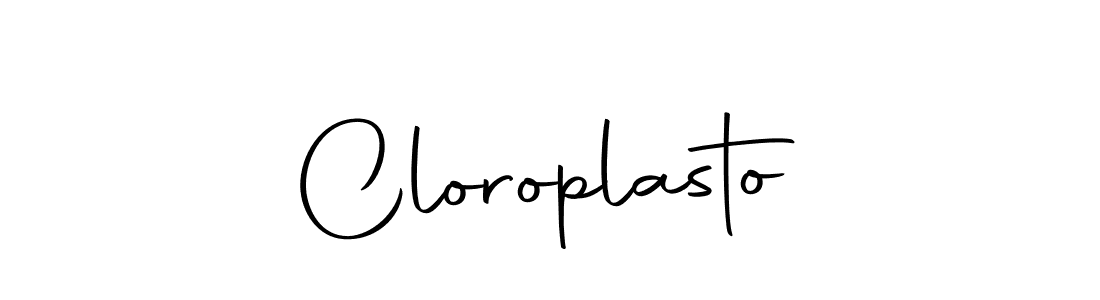 How to make Cloroplasto signature? Autography-DOLnW is a professional autograph style. Create handwritten signature for Cloroplasto name. Cloroplasto signature style 10 images and pictures png
