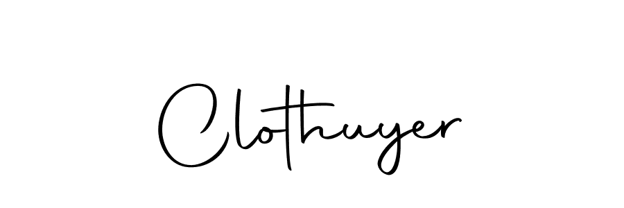 You should practise on your own different ways (Autography-DOLnW) to write your name (Clothuyer) in signature. don't let someone else do it for you. Clothuyer signature style 10 images and pictures png