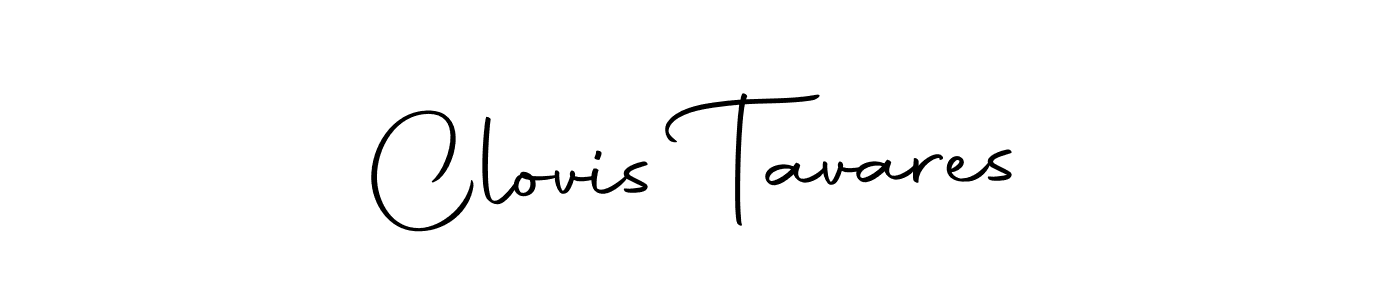 Clovis Tavares stylish signature style. Best Handwritten Sign (Autography-DOLnW) for my name. Handwritten Signature Collection Ideas for my name Clovis Tavares. Clovis Tavares signature style 10 images and pictures png