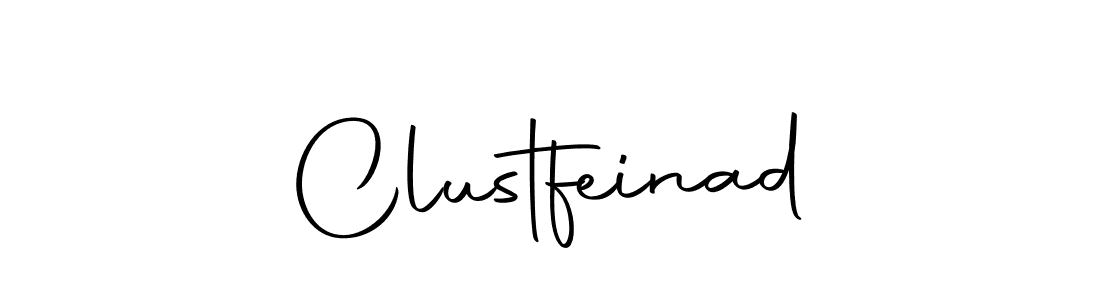 Make a beautiful signature design for name Clustfeinad. With this signature (Autography-DOLnW) style, you can create a handwritten signature for free. Clustfeinad signature style 10 images and pictures png