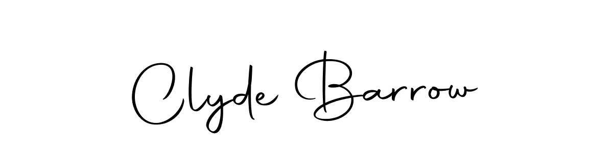 Use a signature maker to create a handwritten signature online. With this signature software, you can design (Autography-DOLnW) your own signature for name Clyde Barrow. Clyde Barrow signature style 10 images and pictures png