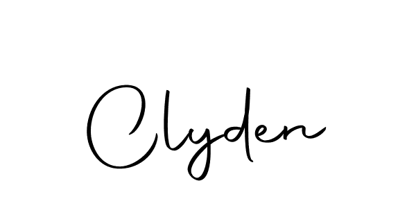 Make a short Clyden signature style. Manage your documents anywhere anytime using Autography-DOLnW. Create and add eSignatures, submit forms, share and send files easily. Clyden signature style 10 images and pictures png