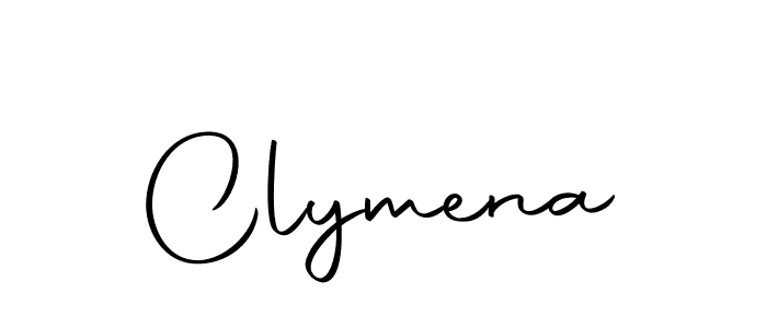 Design your own signature with our free online signature maker. With this signature software, you can create a handwritten (Autography-DOLnW) signature for name Clymena. Clymena signature style 10 images and pictures png