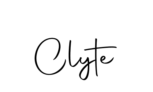 How to make Clyte name signature. Use Autography-DOLnW style for creating short signs online. This is the latest handwritten sign. Clyte signature style 10 images and pictures png