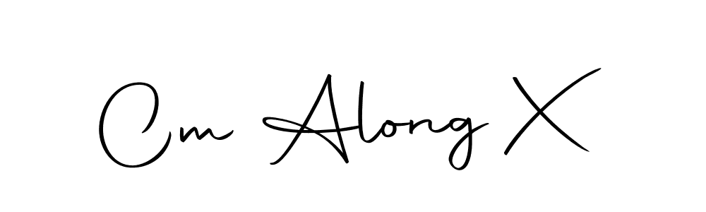 It looks lik you need a new signature style for name Cm Along X. Design unique handwritten (Autography-DOLnW) signature with our free signature maker in just a few clicks. Cm Along X signature style 10 images and pictures png