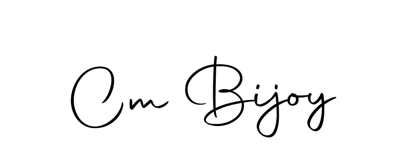 Use a signature maker to create a handwritten signature online. With this signature software, you can design (Autography-DOLnW) your own signature for name Cm Bijoy. Cm Bijoy signature style 10 images and pictures png