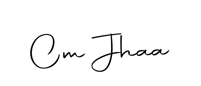 if you are searching for the best signature style for your name Cm Jhaa. so please give up your signature search. here we have designed multiple signature styles  using Autography-DOLnW. Cm Jhaa signature style 10 images and pictures png