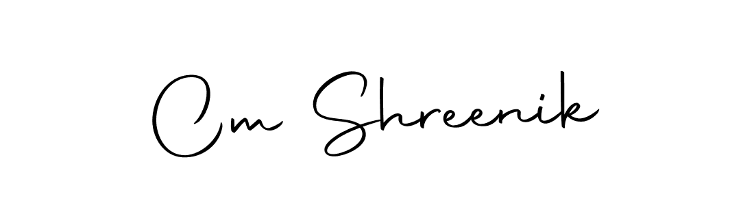 It looks lik you need a new signature style for name Cm Shreenik. Design unique handwritten (Autography-DOLnW) signature with our free signature maker in just a few clicks. Cm Shreenik signature style 10 images and pictures png