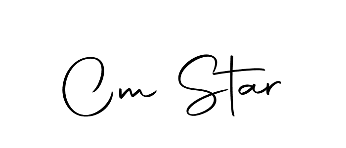 Also we have Cm Star name is the best signature style. Create professional handwritten signature collection using Autography-DOLnW autograph style. Cm Star signature style 10 images and pictures png