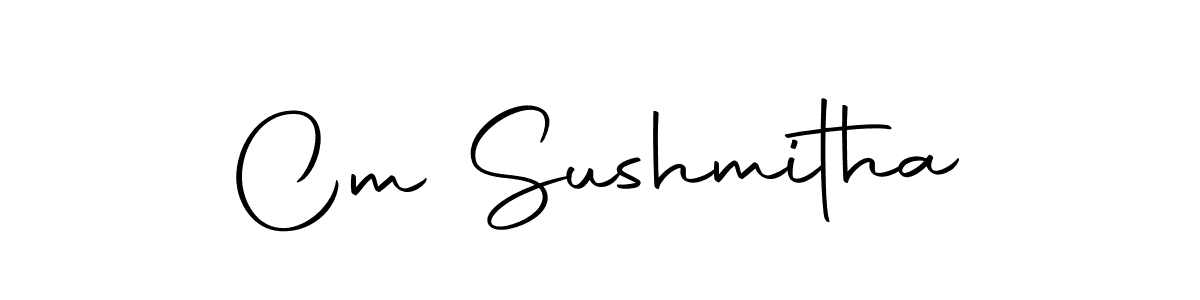 Best and Professional Signature Style for Cm Sushmitha. Autography-DOLnW Best Signature Style Collection. Cm Sushmitha signature style 10 images and pictures png