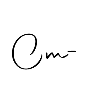 How to Draw Cm- signature style? Autography-DOLnW is a latest design signature styles for name Cm-. Cm- signature style 10 images and pictures png