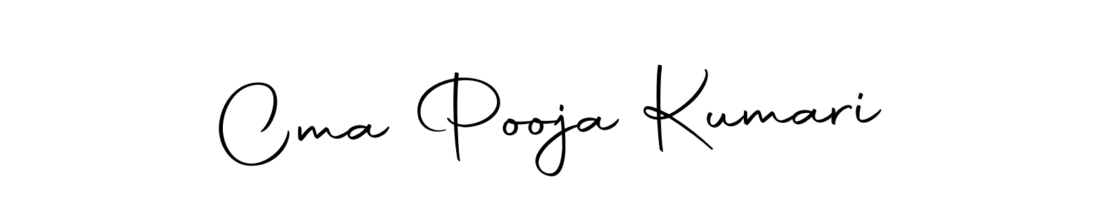 You should practise on your own different ways (Autography-DOLnW) to write your name (Cma Pooja Kumari) in signature. don't let someone else do it for you. Cma Pooja Kumari signature style 10 images and pictures png