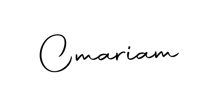 How to make Cmariam signature? Autography-DOLnW is a professional autograph style. Create handwritten signature for Cmariam name. Cmariam signature style 10 images and pictures png