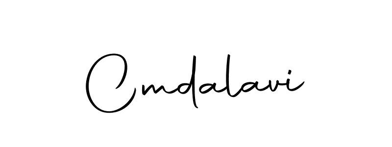 Make a beautiful signature design for name Cmdalavi. Use this online signature maker to create a handwritten signature for free. Cmdalavi signature style 10 images and pictures png