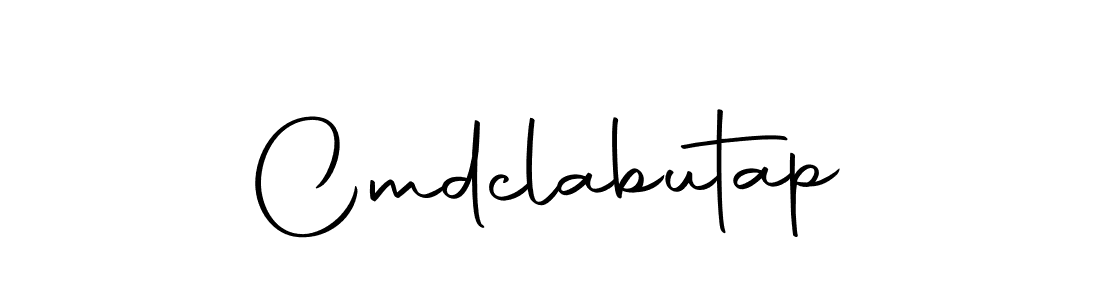 How to make Cmdclabutap name signature. Use Autography-DOLnW style for creating short signs online. This is the latest handwritten sign. Cmdclabutap signature style 10 images and pictures png