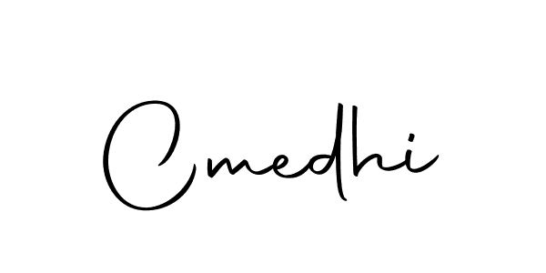 How to make Cmedhi name signature. Use Autography-DOLnW style for creating short signs online. This is the latest handwritten sign. Cmedhi signature style 10 images and pictures png