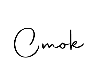 Cmok stylish signature style. Best Handwritten Sign (Autography-DOLnW) for my name. Handwritten Signature Collection Ideas for my name Cmok. Cmok signature style 10 images and pictures png