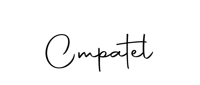 Make a beautiful signature design for name Cmpatel. With this signature (Autography-DOLnW) style, you can create a handwritten signature for free. Cmpatel signature style 10 images and pictures png