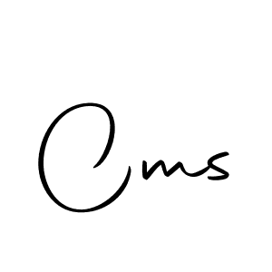 How to make Cms name signature. Use Autography-DOLnW style for creating short signs online. This is the latest handwritten sign. Cms signature style 10 images and pictures png