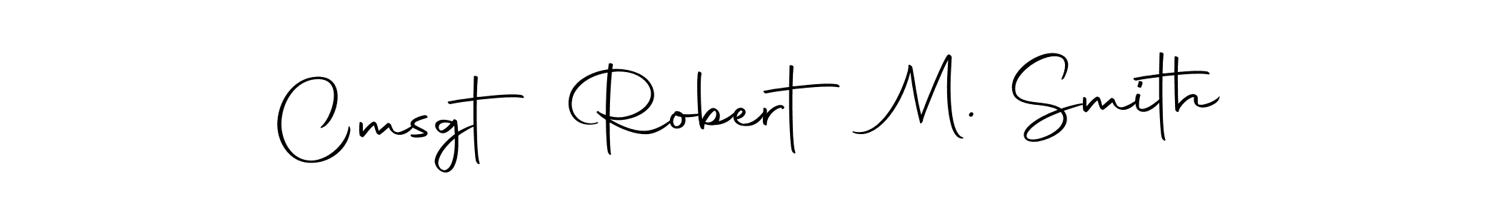 Here are the top 10 professional signature styles for the name Cmsgt Robert M. Smith. These are the best autograph styles you can use for your name. Cmsgt Robert M. Smith signature style 10 images and pictures png